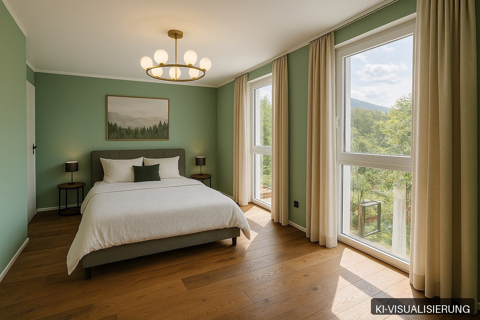 Visualisierung Schlafzimmer
