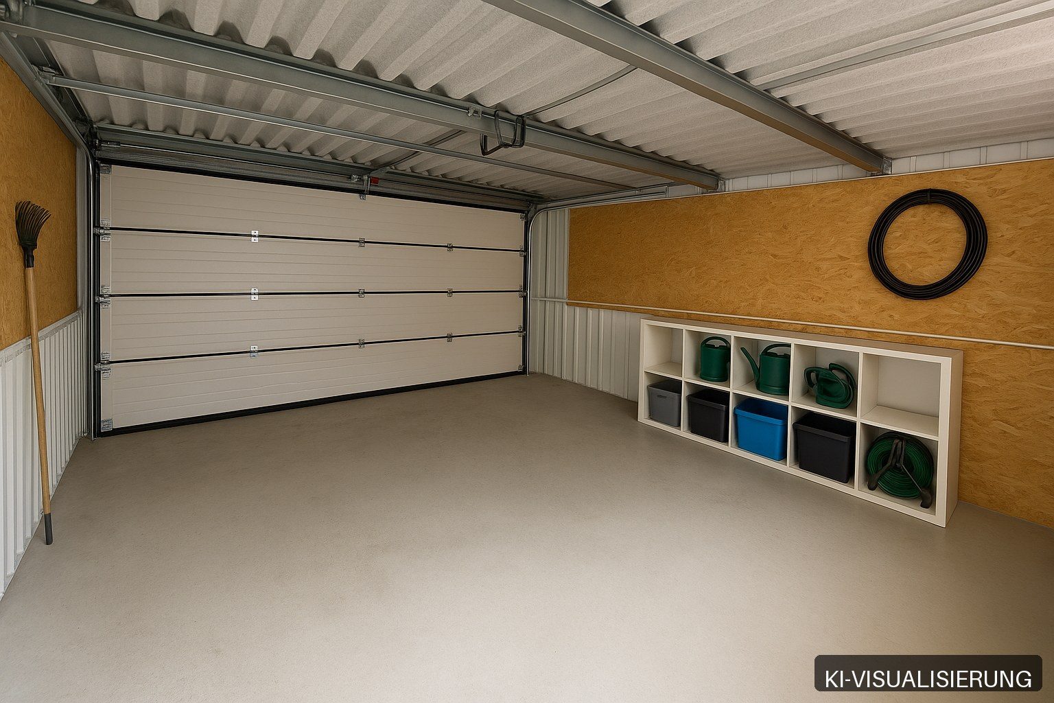 Visualisierung Doppelgarage